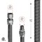 Flextron Gas Line Hose 1/2'' O.D. x 60'' Length 3/8" FIP x MIP Fittings, Stainless Steel Flexible Connector FTGC-SS38-60I - alternate 2